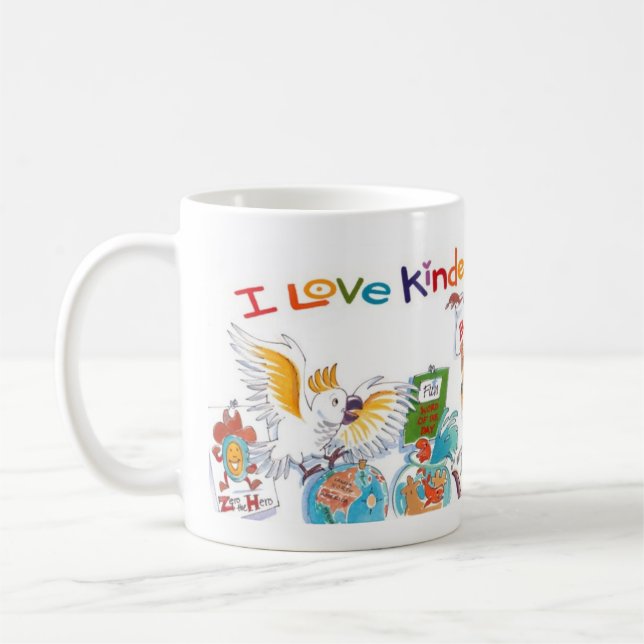 Mug J'aime le jardin d'enfants (Gauche)