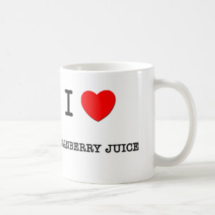 Mug J'aime le JUS de CANNEBERGE (la nourriture)