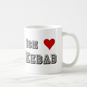 Mug J'aime le kebab Allemand