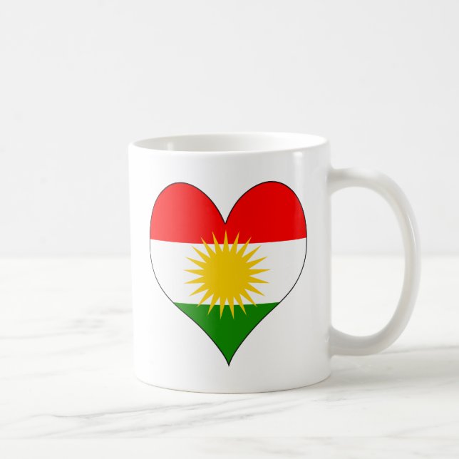 Mug J'aime le Kurdistan (Droite)