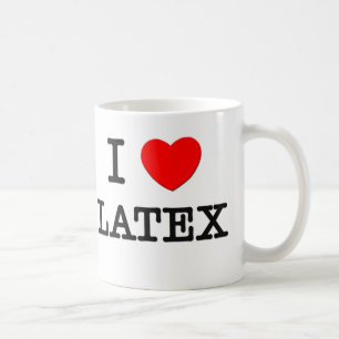 Mug J'aime le latex
