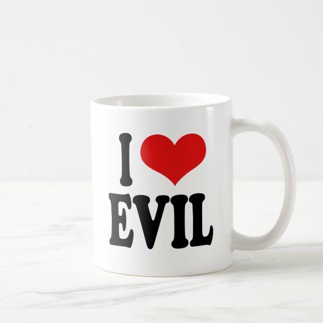 Mug J'aime le mal (Droite)