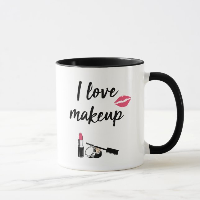 Mug J'aime le maquillage (Droite)