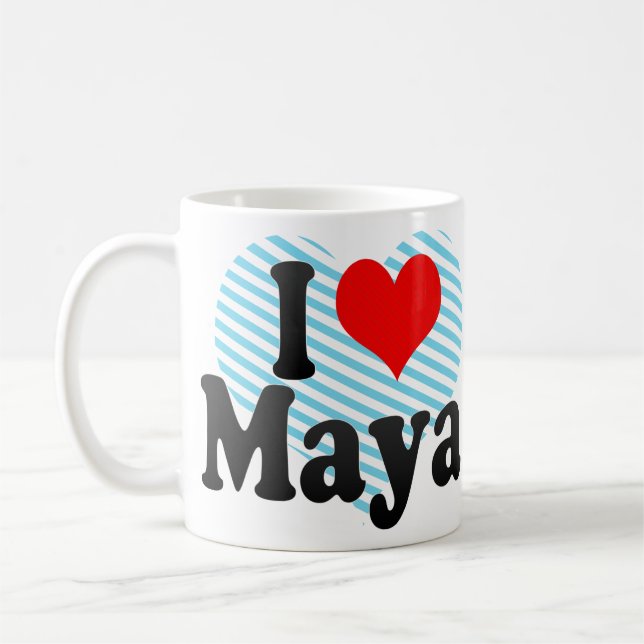 Mug J'aime le Maya (Gauche)