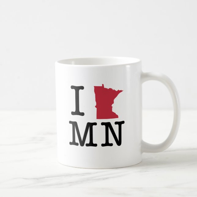 Mug J'aime le Minnesota (Droite)