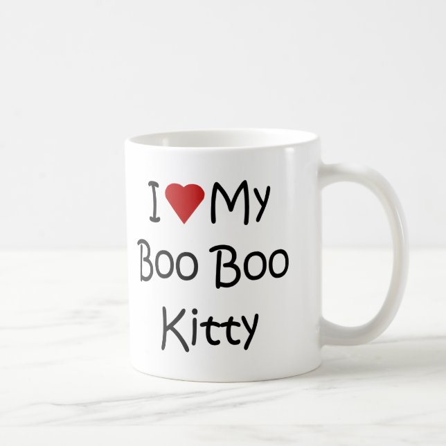 Mug J'aime le mon hue hue Kitty (Droite)