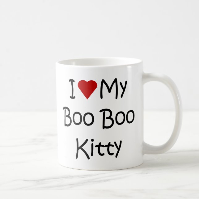 Mug J'aime le mon hue hue Kitty (Droite)