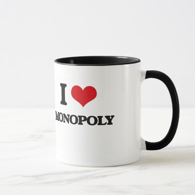 Mug J'aime le monopole (Droite)