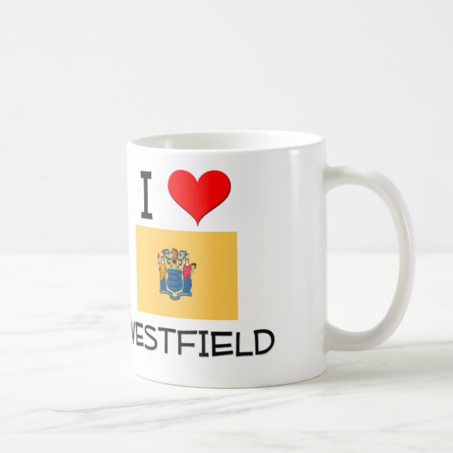 Mug J'aime le New Jersey de Westfield (Droite)