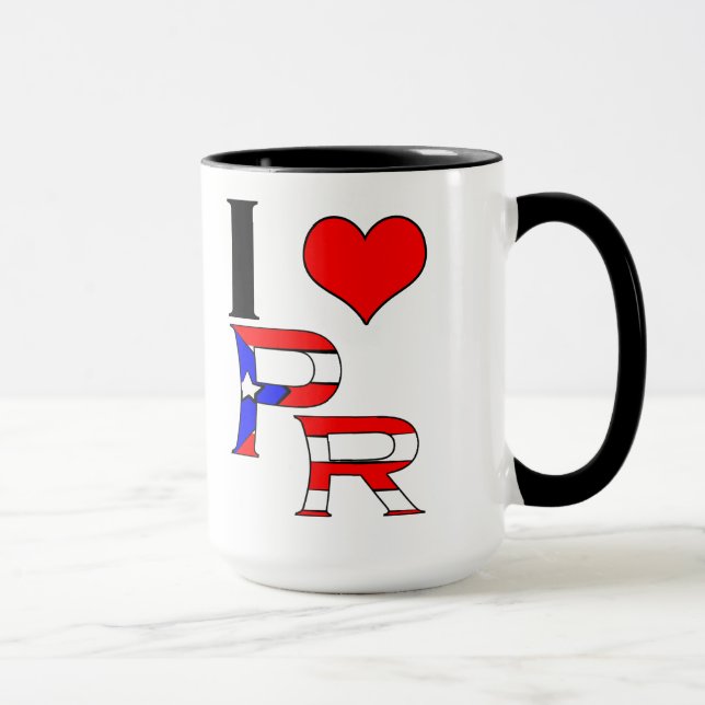 Mug J'aime le P.R. (Droite)