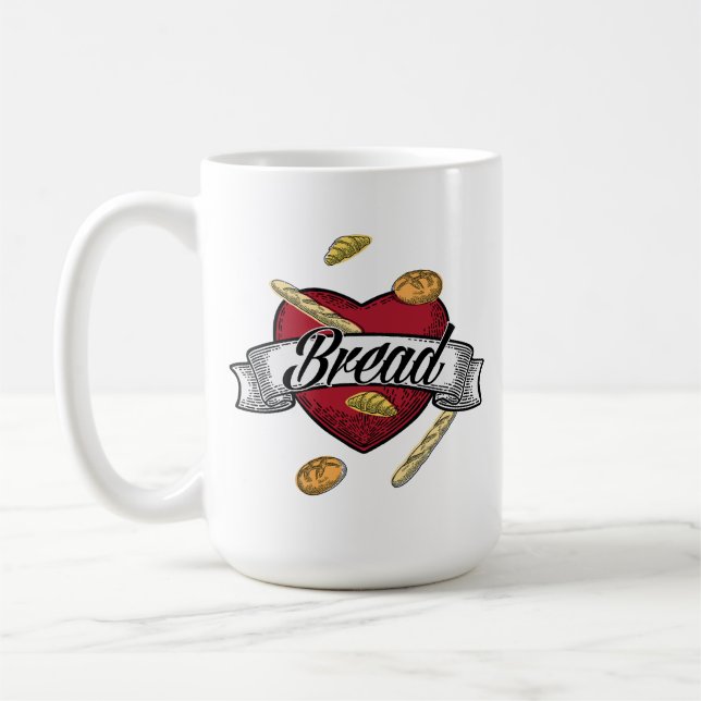 Mug J'aime le pain (Gauche)