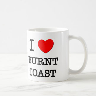 Mug J'aime le pain grillé brûlé
