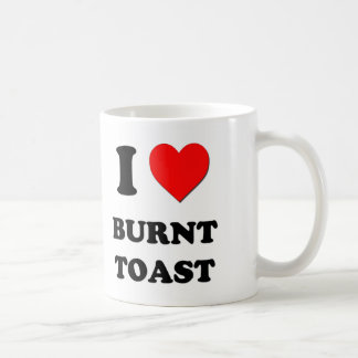 Mug J'aime le pain grillé brûlé