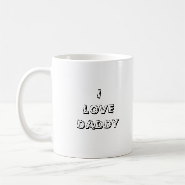 Mug J'aime le papa (Gauche)