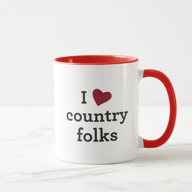 Mug J'aime le pays (Droite)