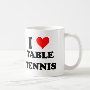 Mug J'aime le ping-pong