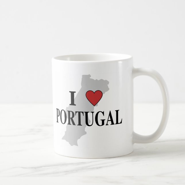 Mug J'aime le Portugal (Droite)