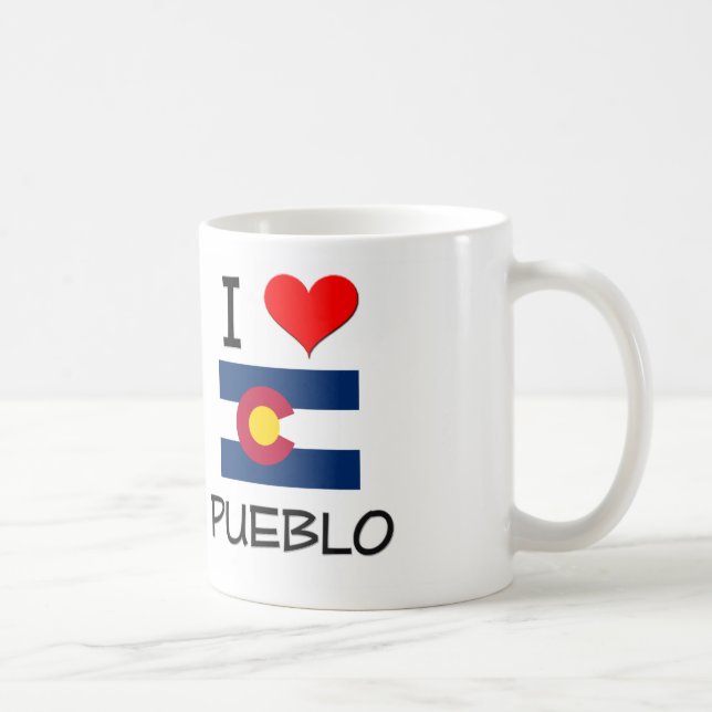 Mug J'aime le PUEBLO le Colorado (Droite)