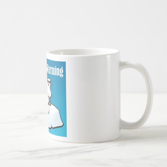 Mug J'aime le réchauffement climatique (Droite)