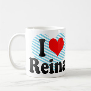 Mug J'aime le reina