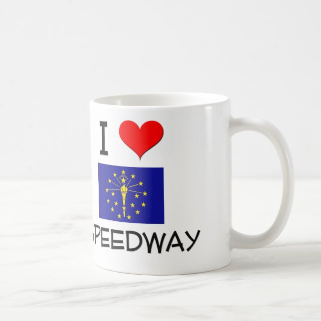 Mug J'aime le SPEED-WAY Indiana (Droite)
