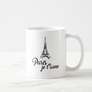 Mug J'aime le t'aime de Paris Je