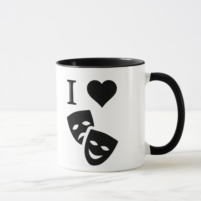 Mug J'aime le théâtre (Droite)