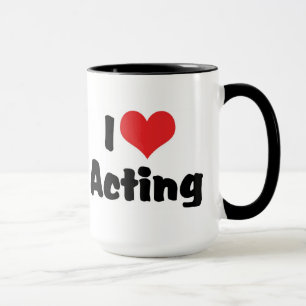 Mug J'aime le théâtre d'art dramatique - Théâtre des a