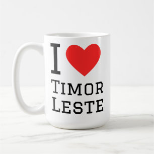 Mug J'aime le Timor-Leste