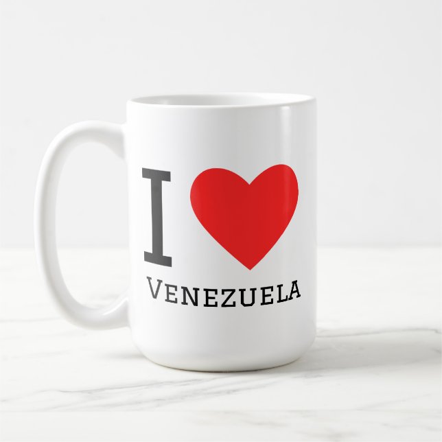 Mug J'aime le Venezuela  (Gauche)