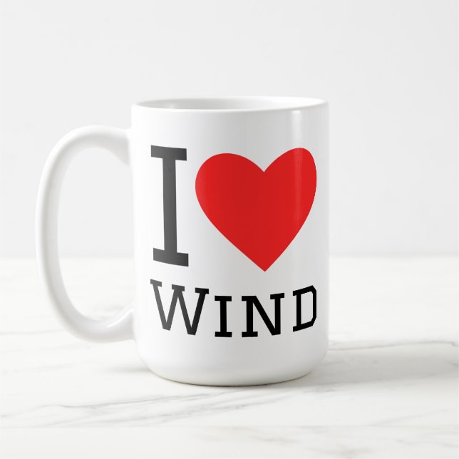 Mug J'aime le vent  (Gauche)