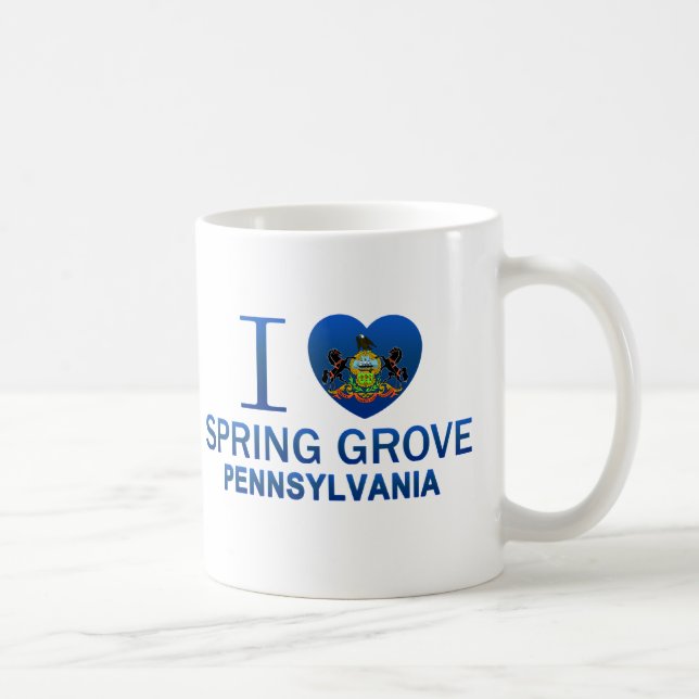 Mug J'aime le verger de ressort, PA (Droite)