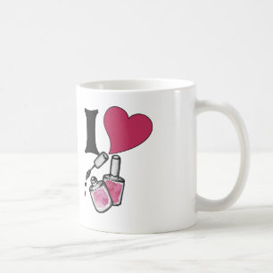 Mug J'aime le vernis à ongles