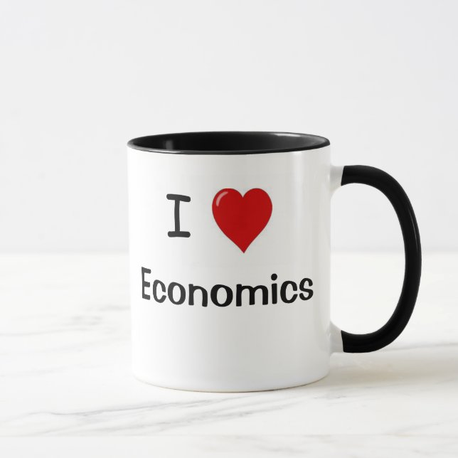 Mug J'aime l'économie que l'économie m'aime (Droite)