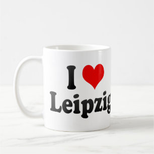 Mug J'aime Leipzig, Allemagne