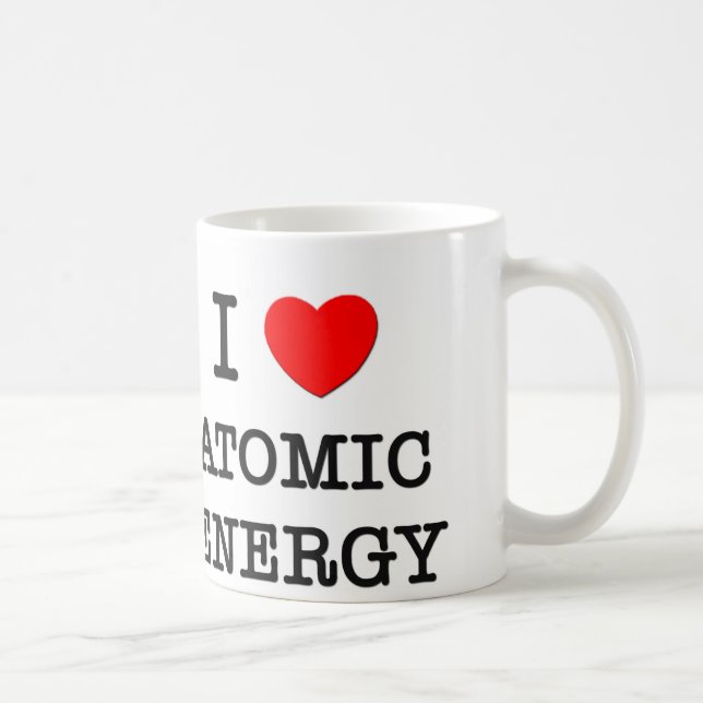 Mug J'aime l'énergie atomique (Droite)