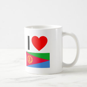 Mug j'aime l'érythrée