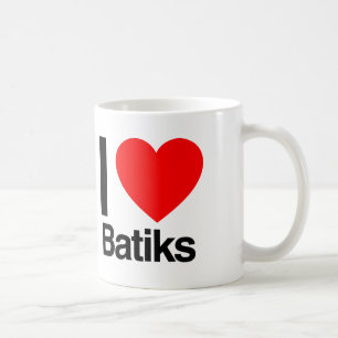 Mug j'aime les batiks