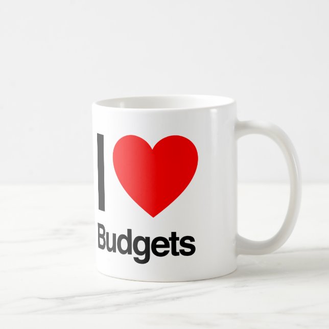 Mug j'aime les budgets (Droite)