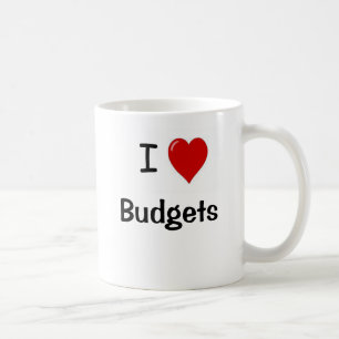 Mug J'aime les budgets - J'aime les budgets