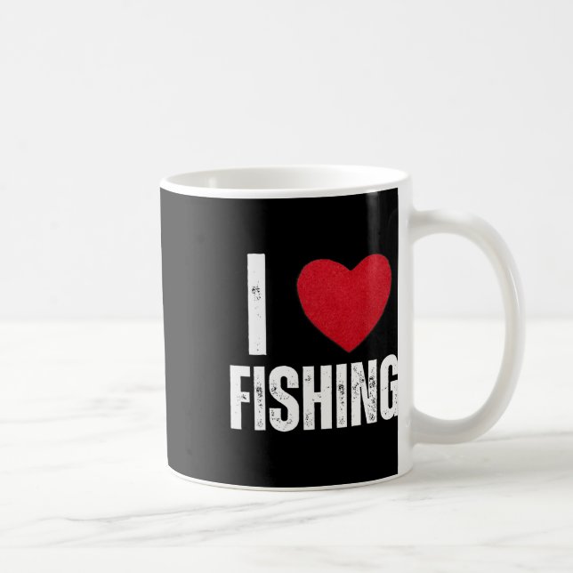 Mug J'Aime Les Cadeaux De Pêche Pour Enfants Pêcheurs  (Droite)