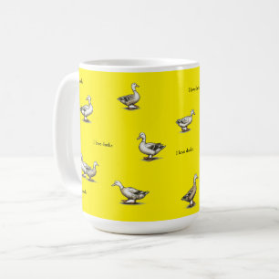 Mug Jaime les canards jaunes