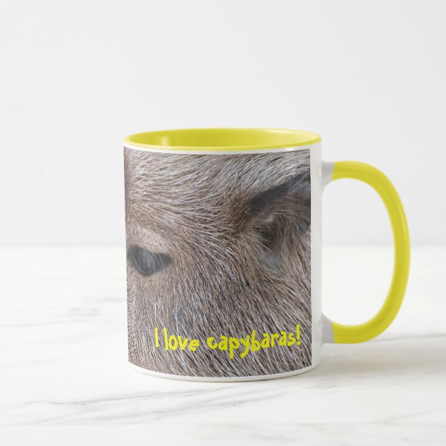 Mug J'aime les capybaras (Droite)