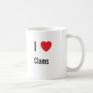 Mug J'aime les clams