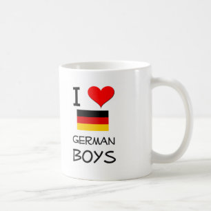 Mug J'aime les garçons allemands