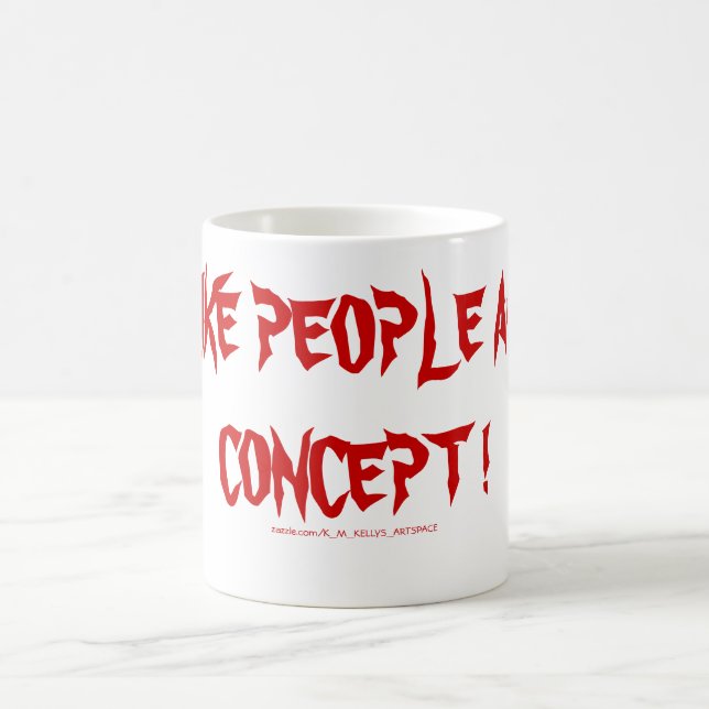 MUG J'AIME LES GENS COMME UN CONCEPT ! (Centre)