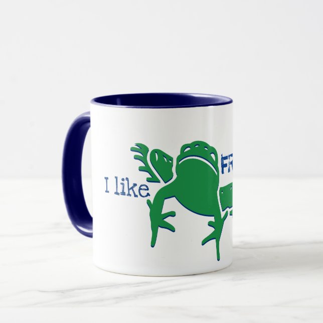 Mug J'Aime Les Grenouilles (Devant gauche)