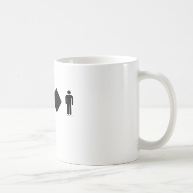 Mug J'aime les hommes difficiles (Droite)