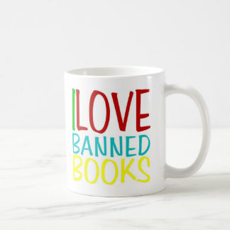 Mug J'aime les livres interdits
