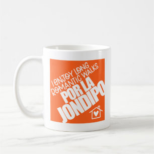 Mug J'aime les longues promenades pour la jondipo, en 